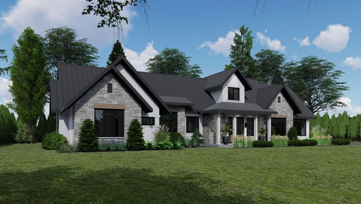 plan de chalet pour les Laurentides